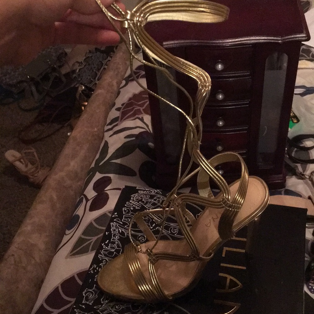 Gold Heels